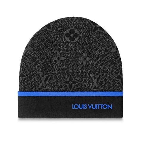 lv monogram beanie|lv beanie and scarf grey.